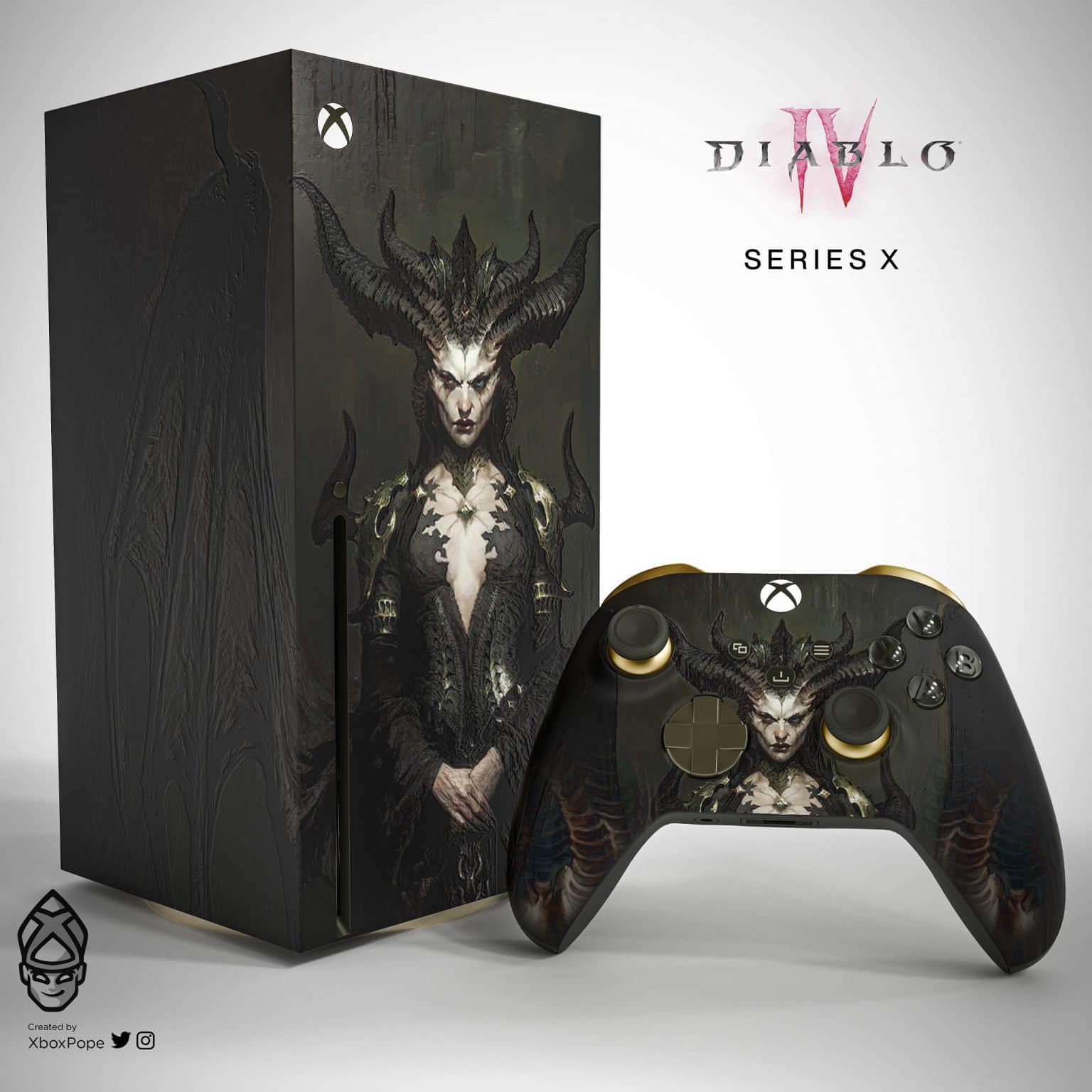 Xbox Series X w wersji Diablo 4