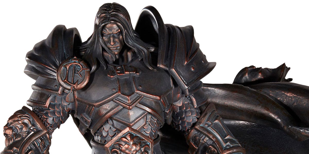 statuetka Arthasa z Warcraft 3 w przedsprzedaży