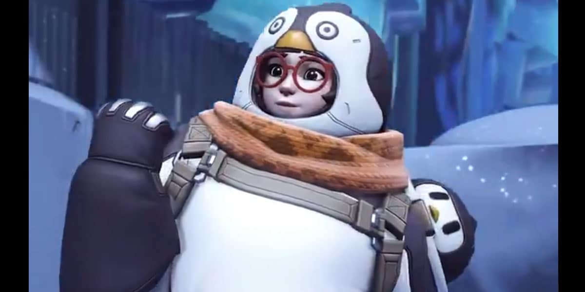 pingwin mei skin zimowa kraina czarów overwatch