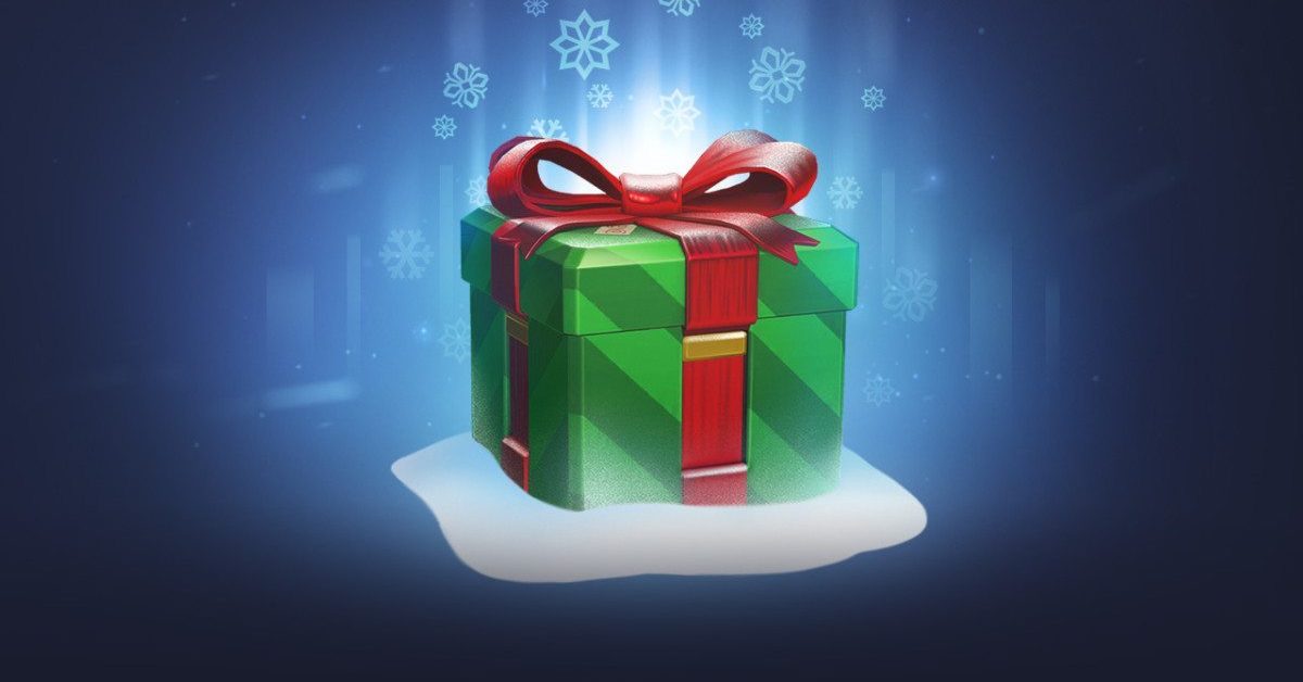 życzenia i świąteczny konkurs z loot boxami z Overwatch