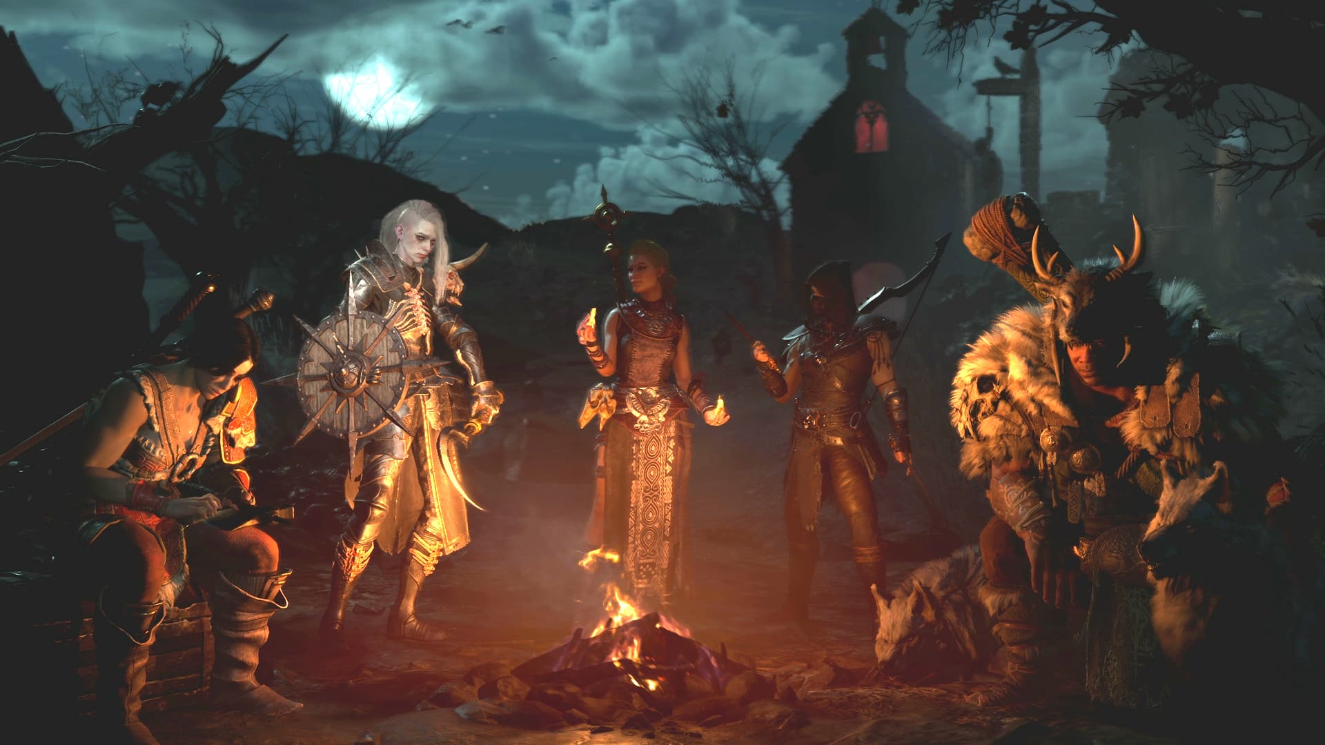 wyciek menu wyboru postaci w Diablo 4