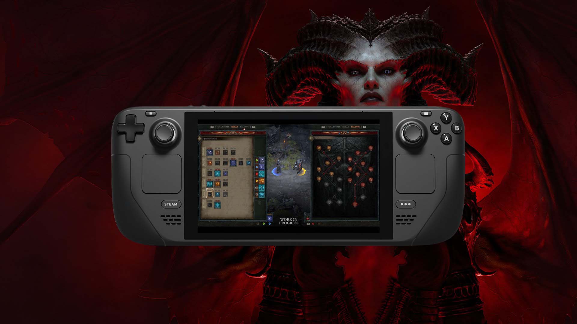 Uruchomienie Diablo 4 na Steam Deck